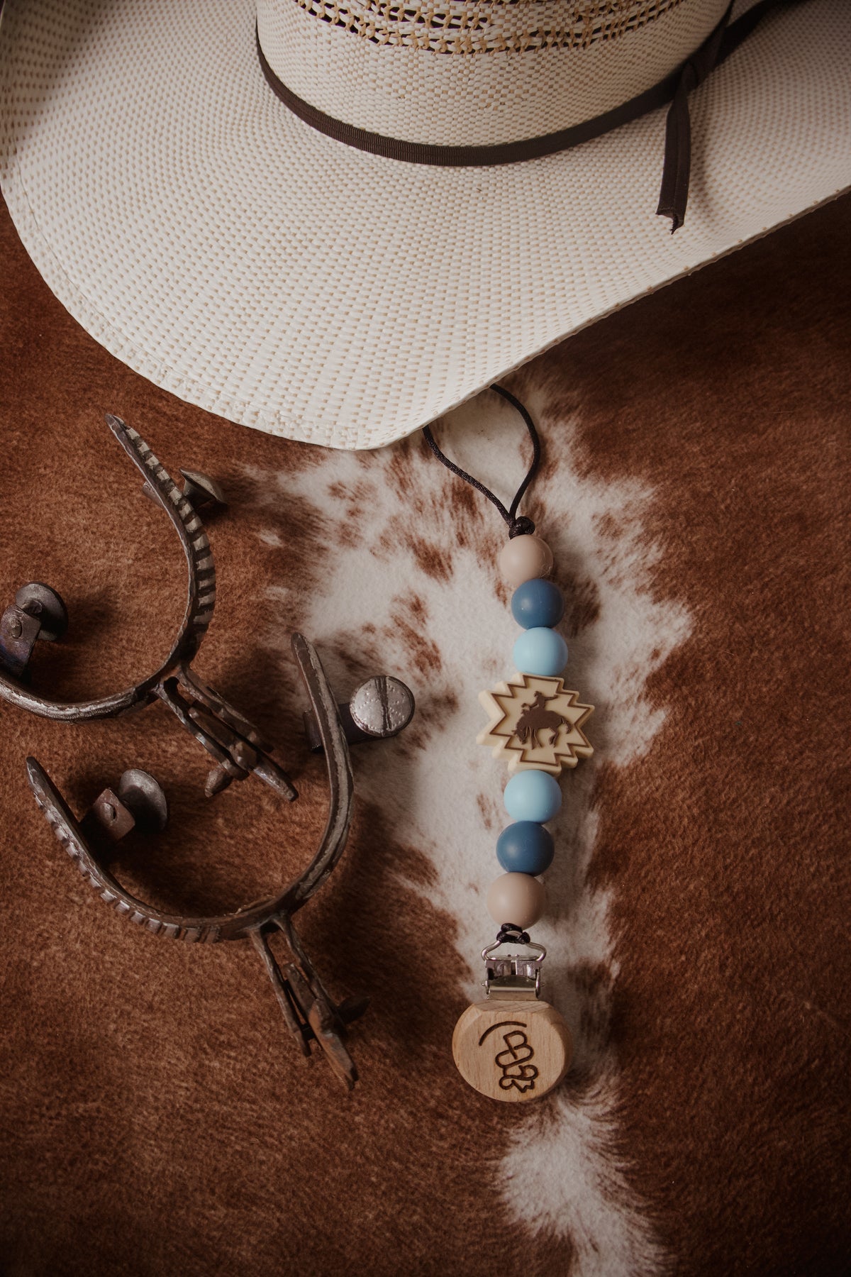 Blue Bronc Rider Paci Clip