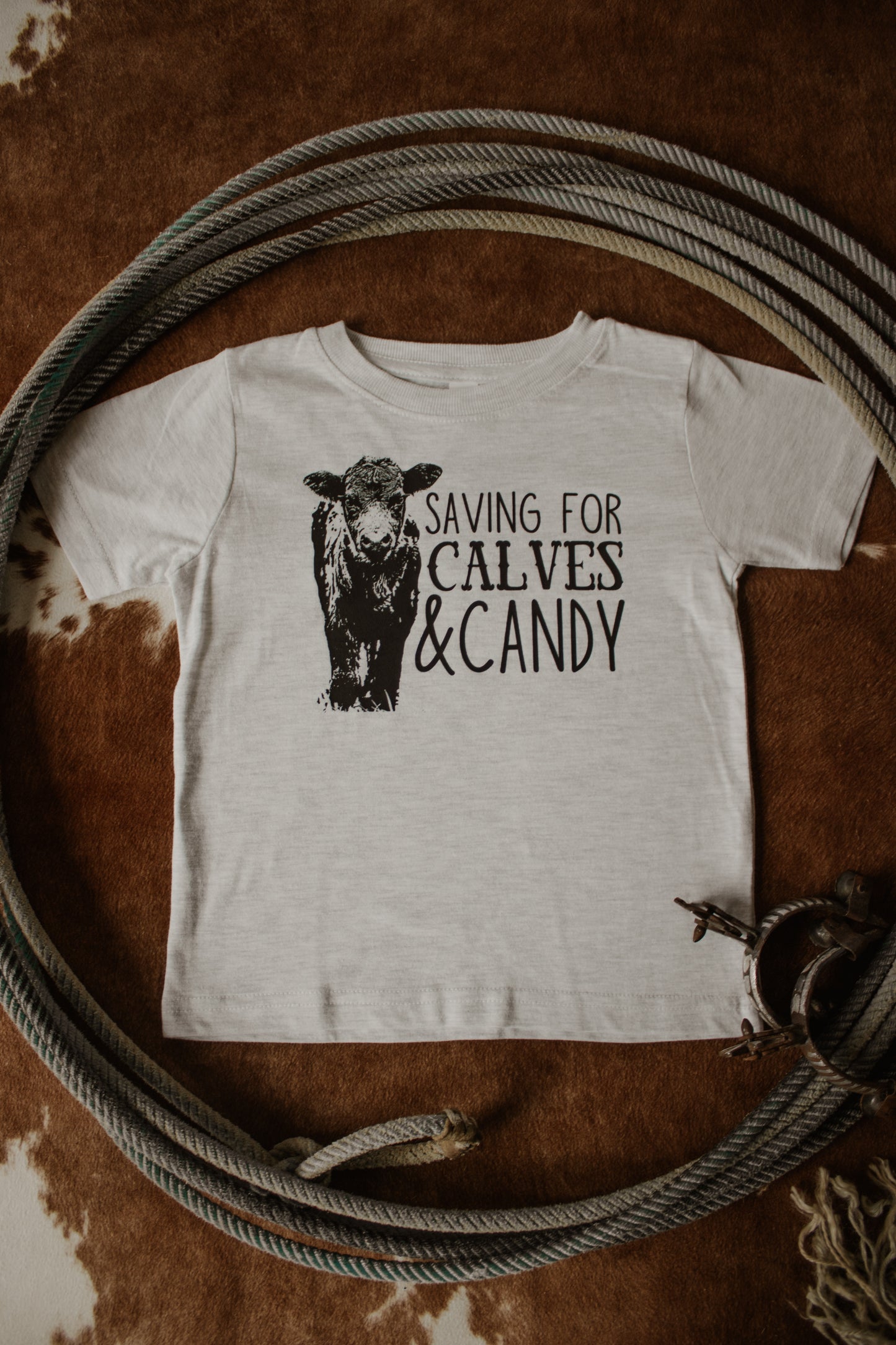 Saving For Toddler Tee - Ash Grey