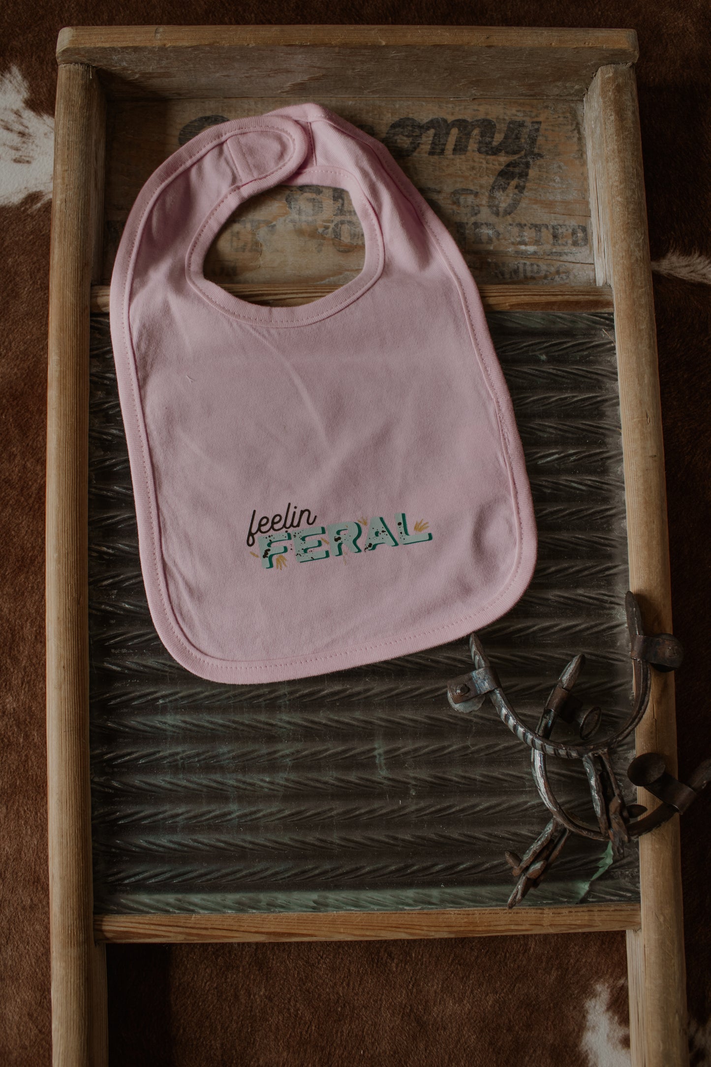 Feelin’ Feral Bib - Pink
