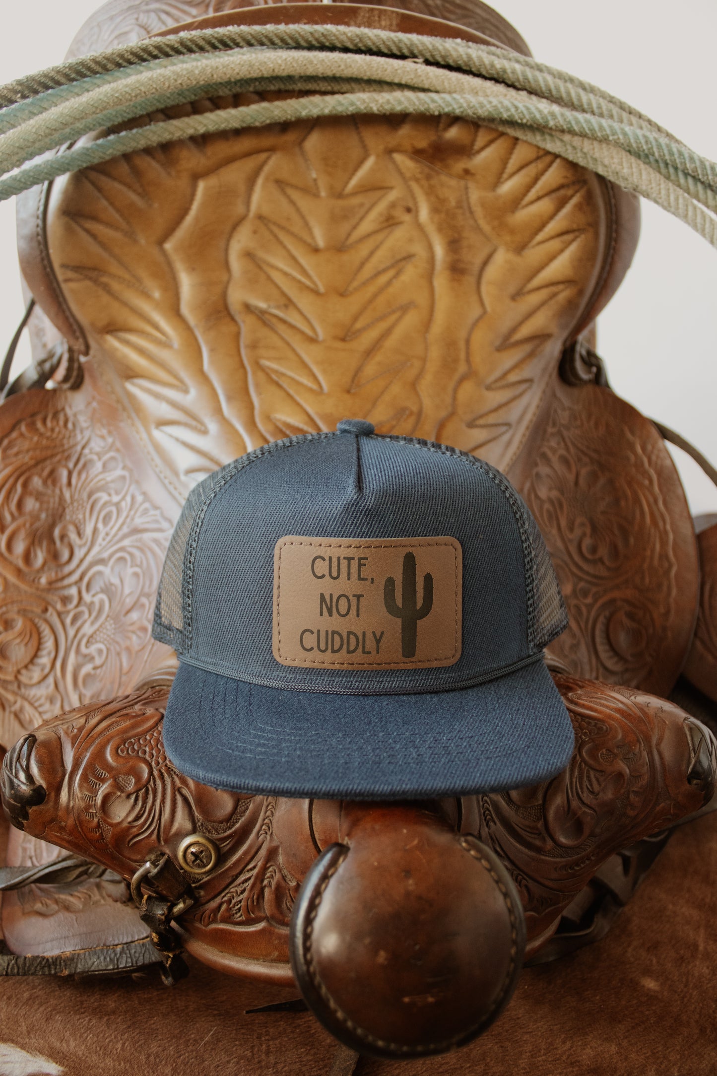 Cute Not Cuddly - Navy *Infant*