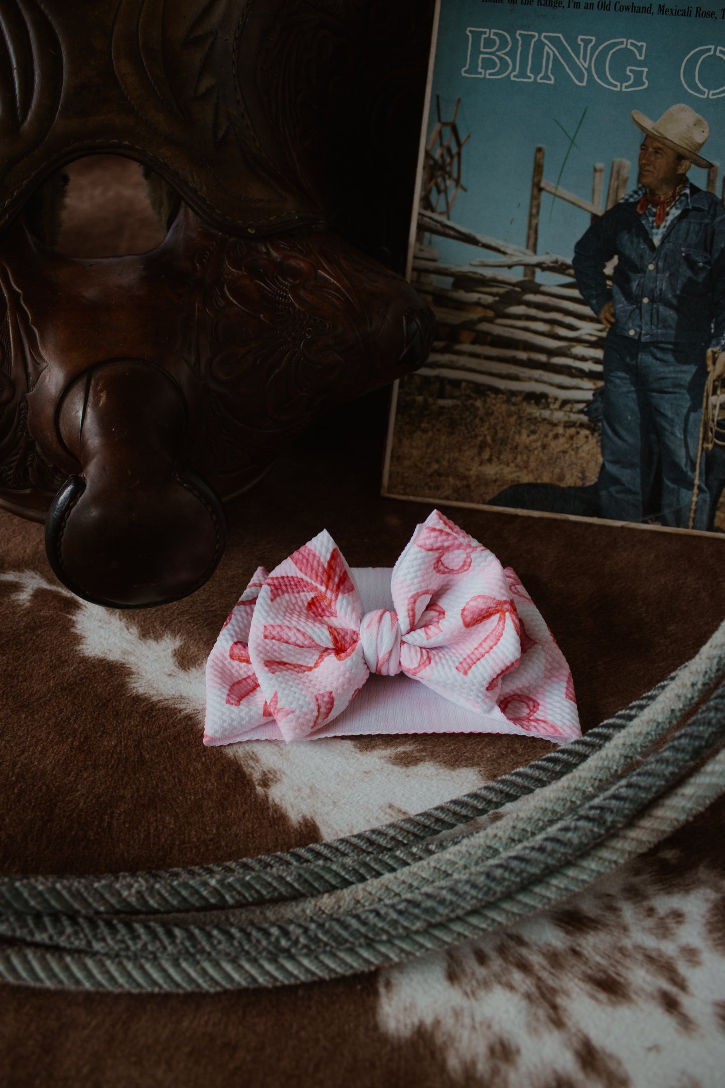 Pink Checkered Bows