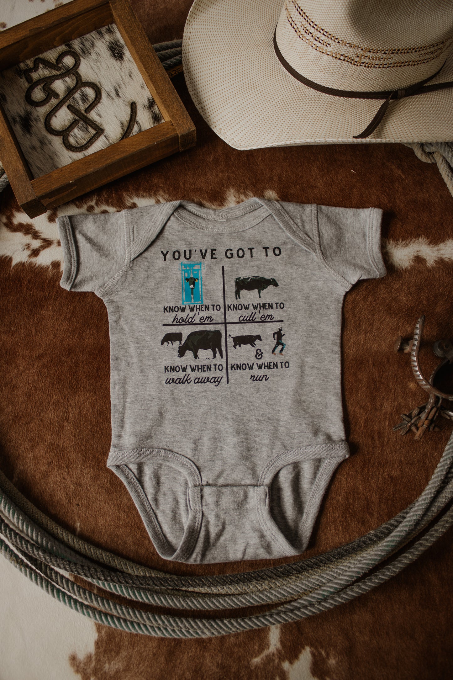 You’ve Got To Onesie - Grey
