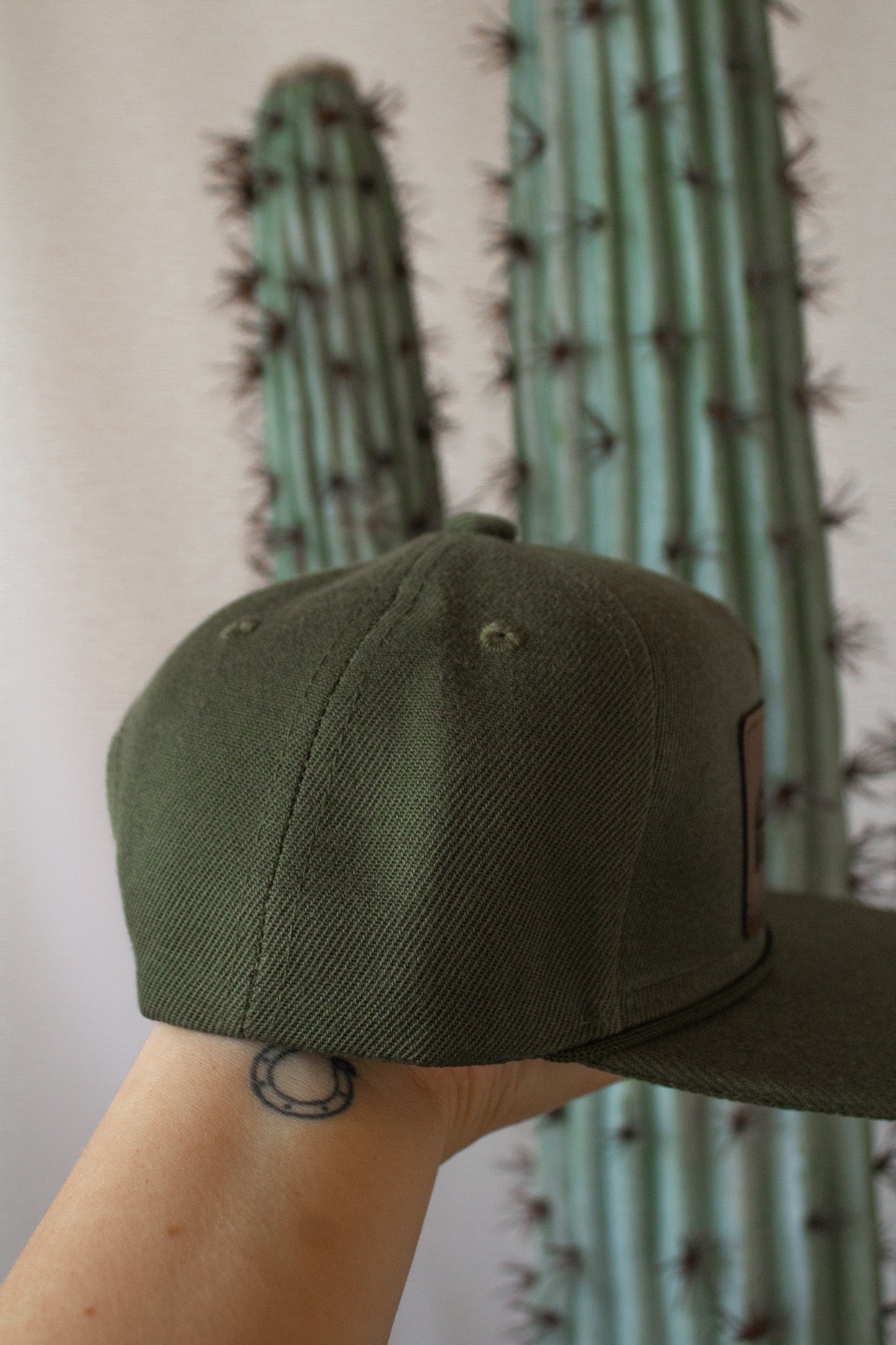 Not My First Rodeo - Dark Green Snapback Hat