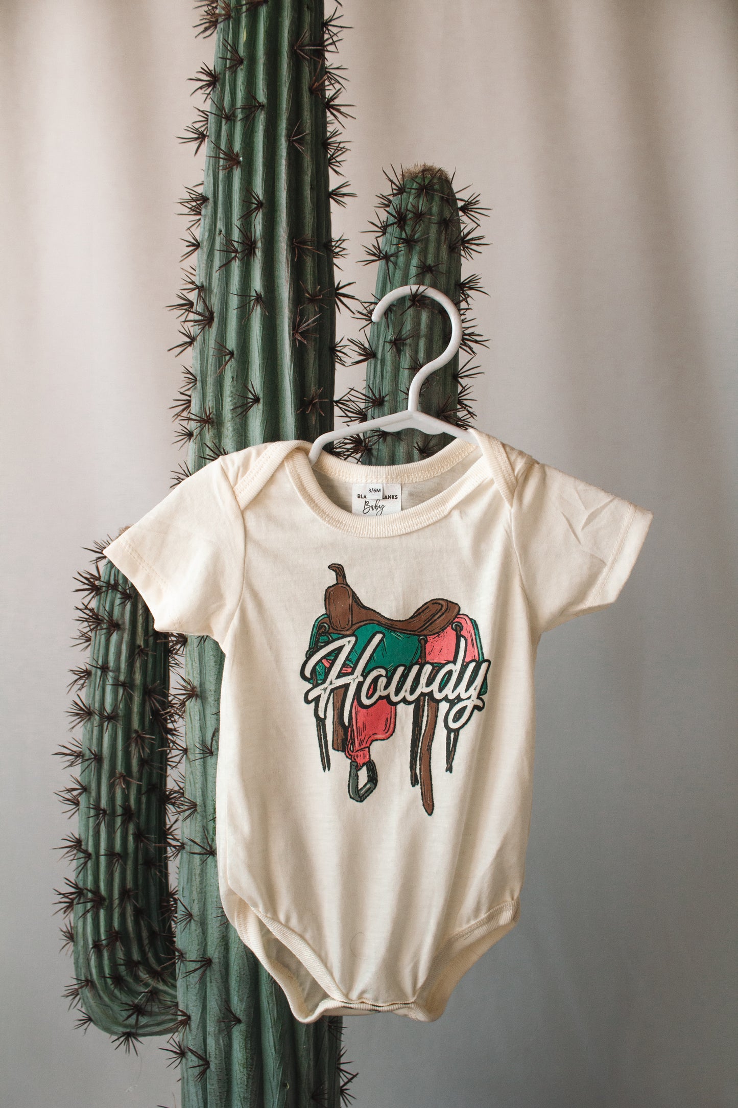 3-6M Howdy Saddle Tee