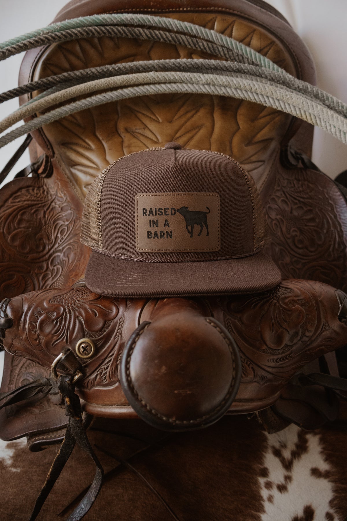 Raised in a Barn Youth Hat