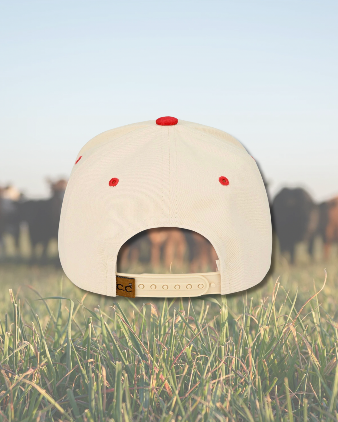 Red Mama Embroidered SnapBack Trucker Hat