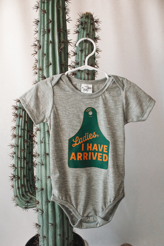 12-18M Cow Tag Tee