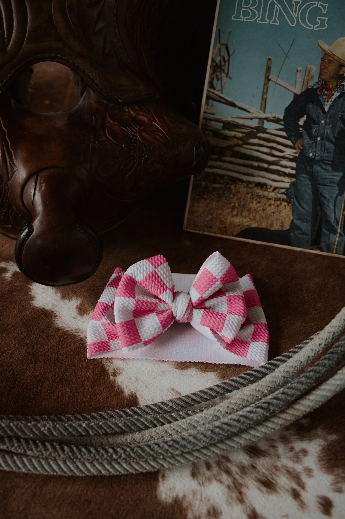 Pink Checkered