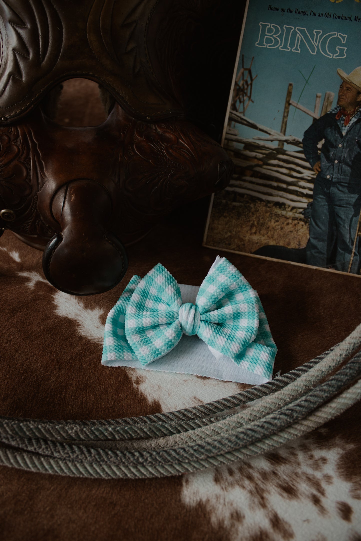 Teal Gingham