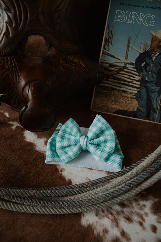 Teal Gingham