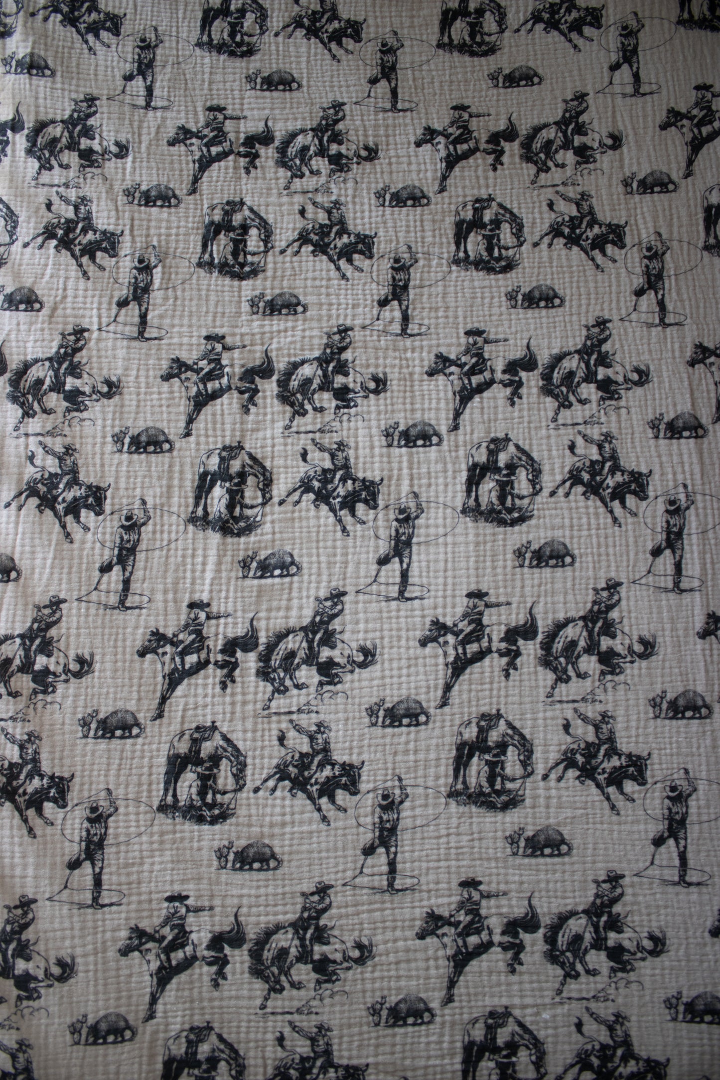 Retro Western Crib Sheet