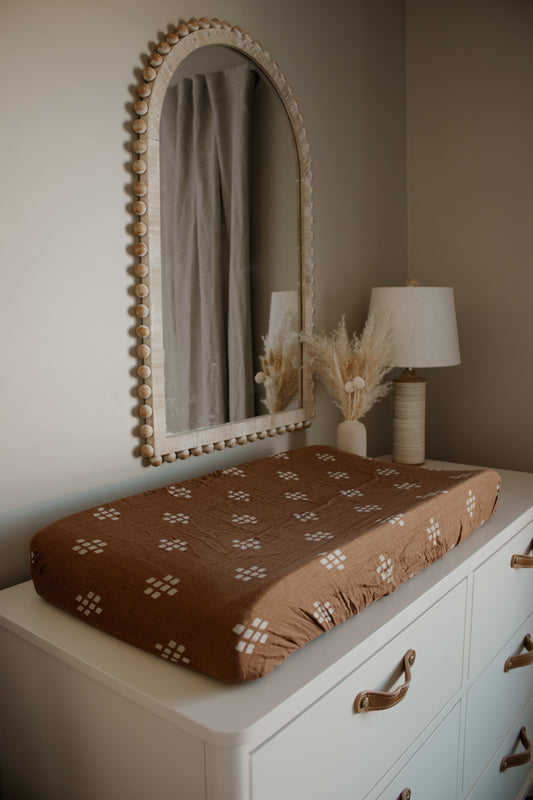 Chestnut Textiles Muslin Changing Pad Cover
