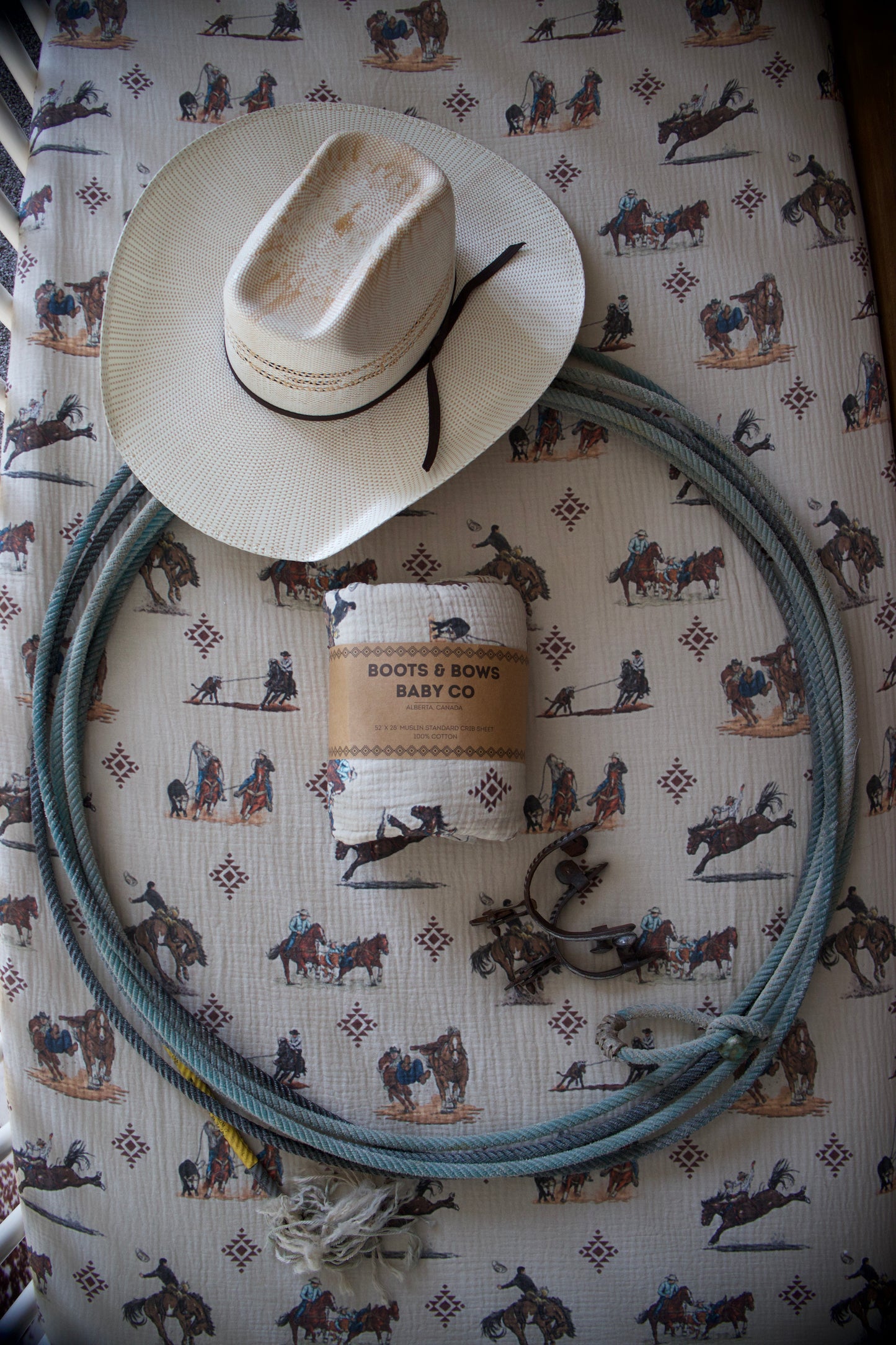 Rodeo Crib Sheet