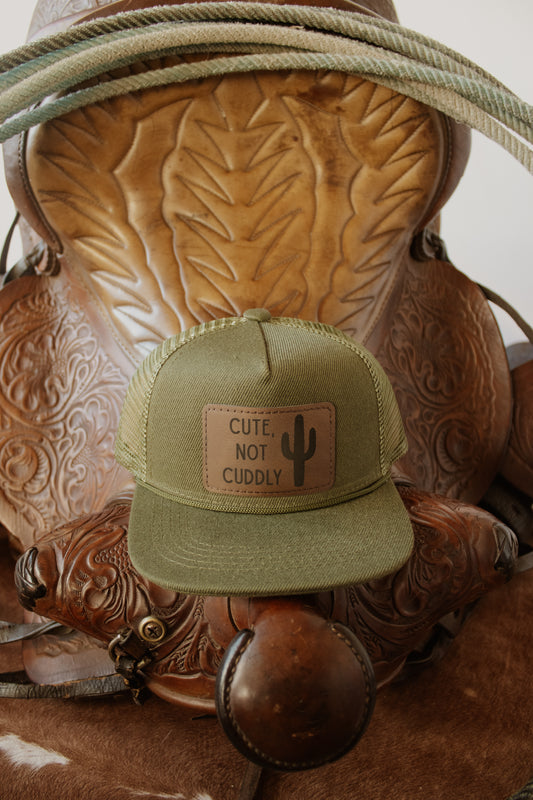 Cute Not Cuddly - Dark Green *Infant*