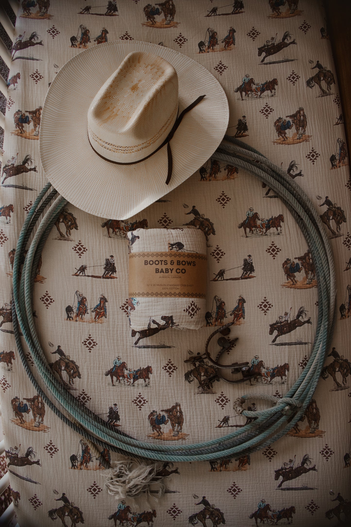Rodeo Crib Sheet
