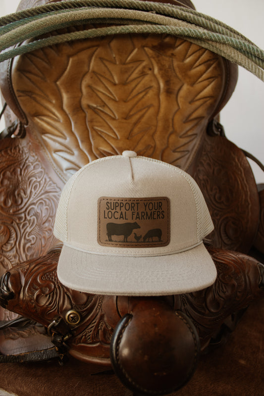 Support Your Local Farmers - Light Grey *Infant*