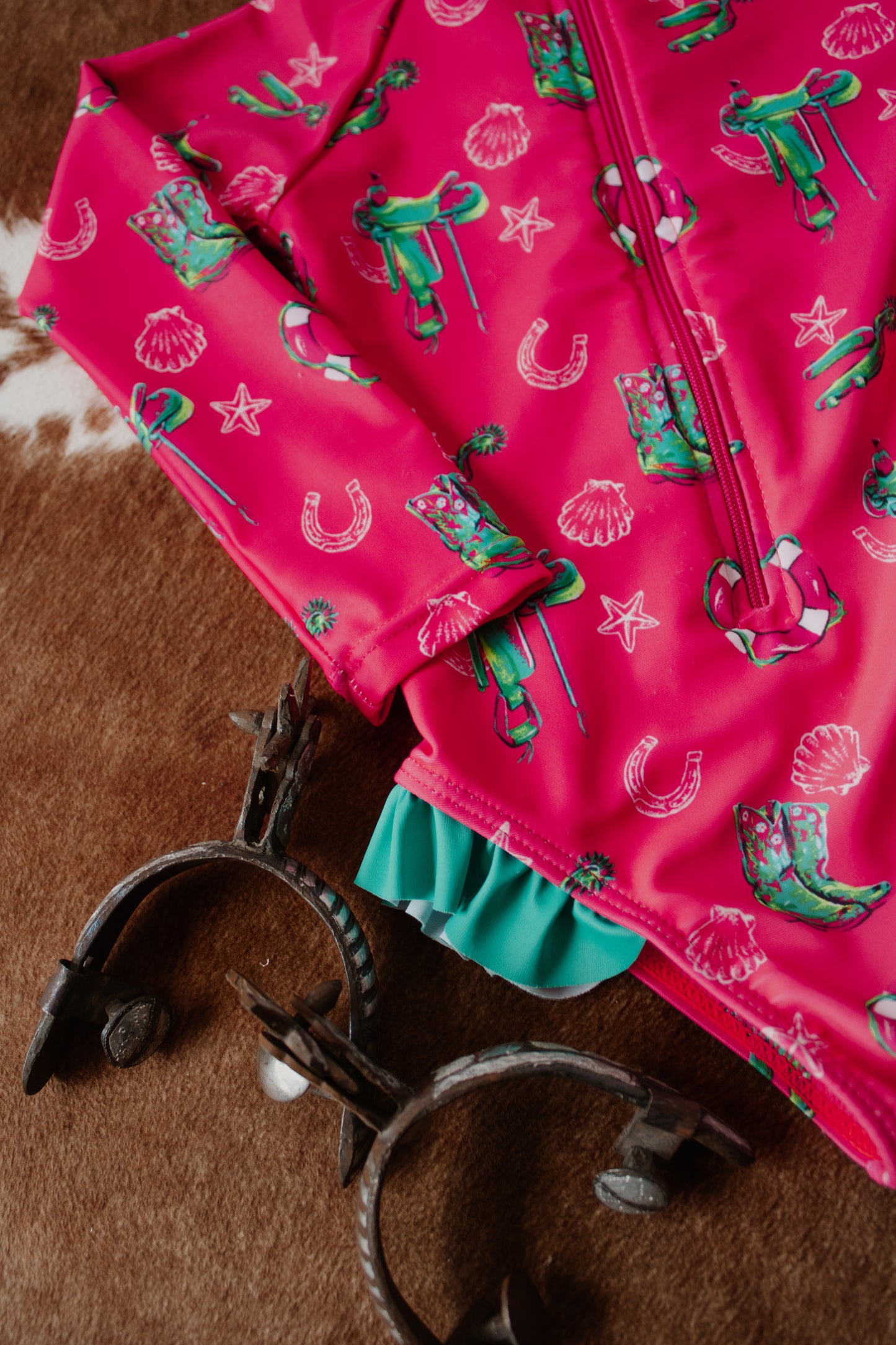 Neon Western Swimsuit