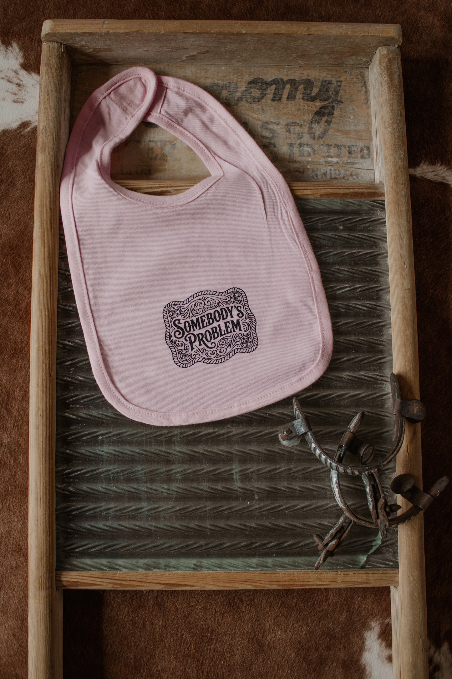 Somebody’s Problem Bib - Pink