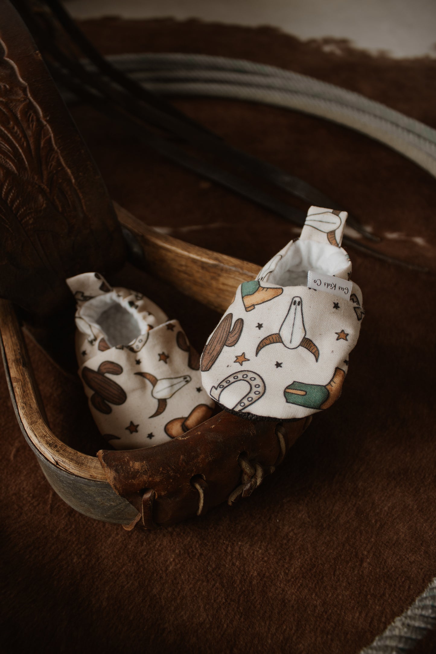 Western Rodeo Baby Shoes