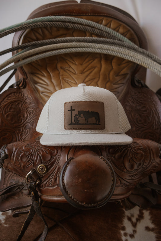 Cowboy Cross Infant Hat