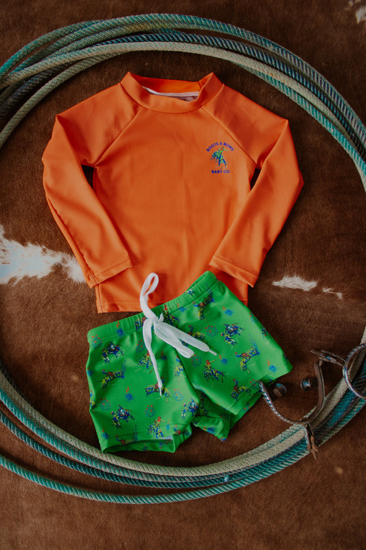 Neon Western Swimsuit