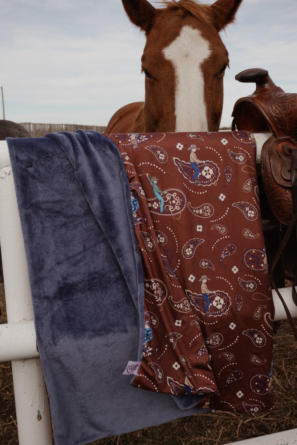 Roping The West Blanket