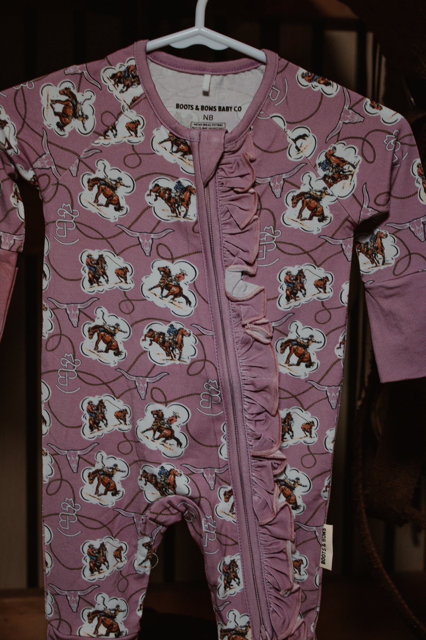 Roped & Branded Dusty Mauve