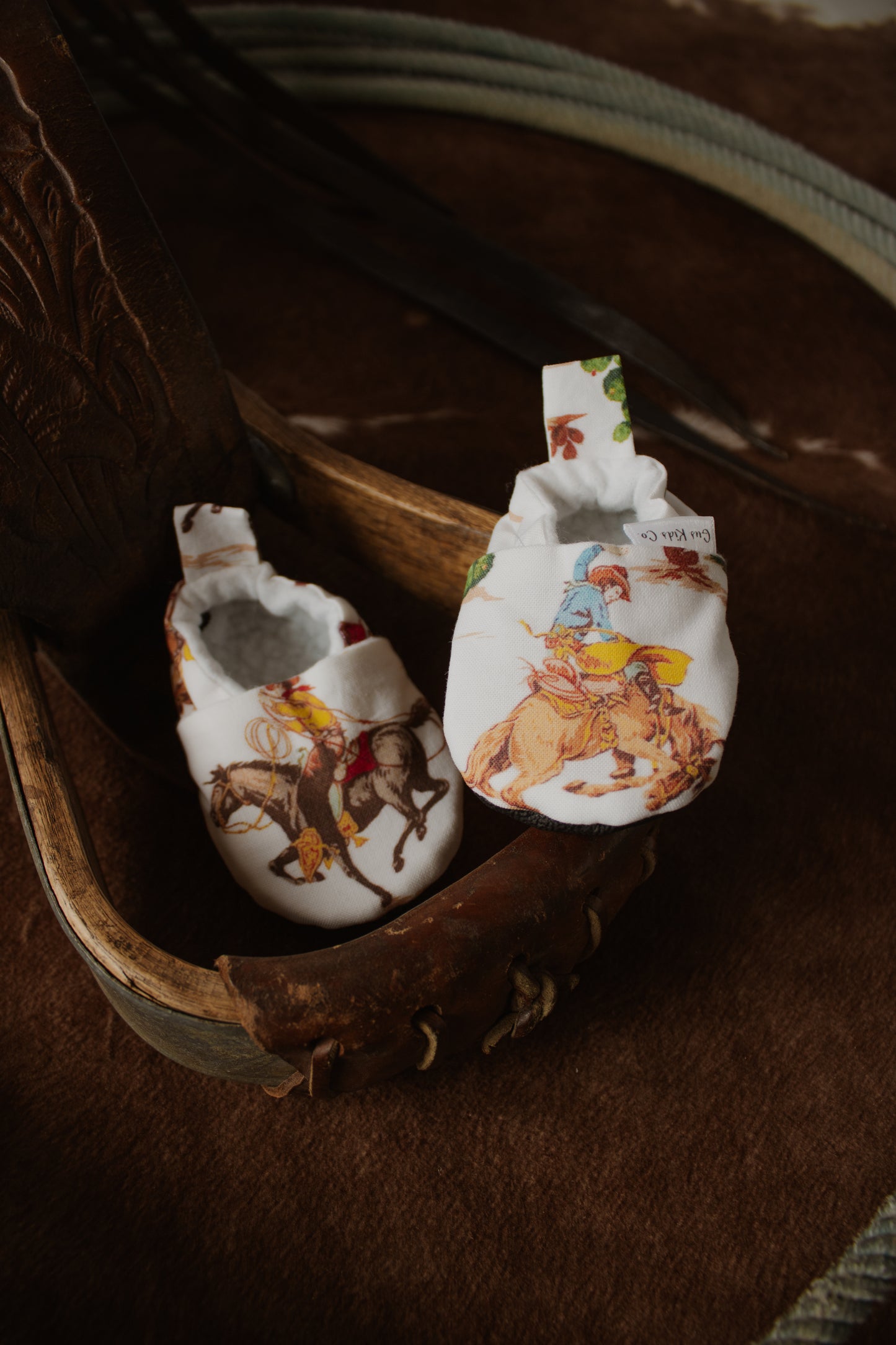 Vintage Rodeo Baby Shoes