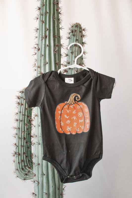 3-6M Branded Pumpkin
