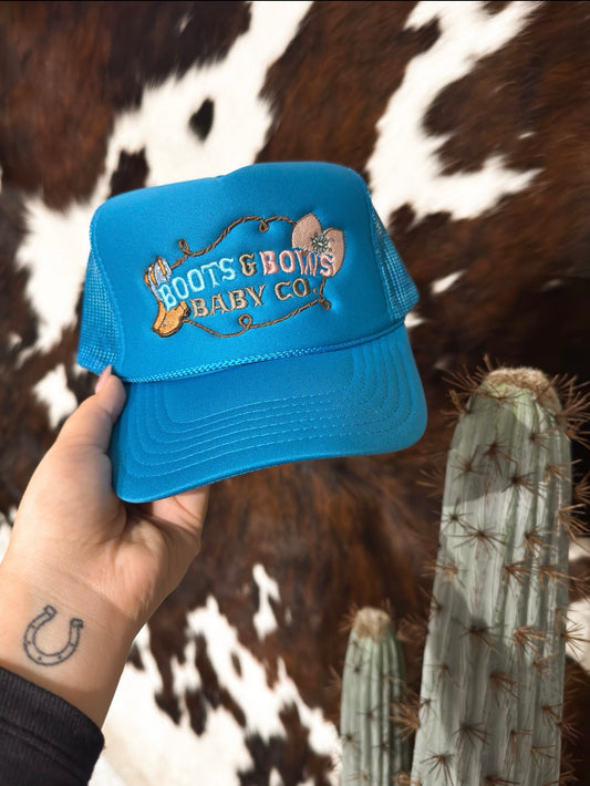 Boots & Bows Baby Co Adult Hat
