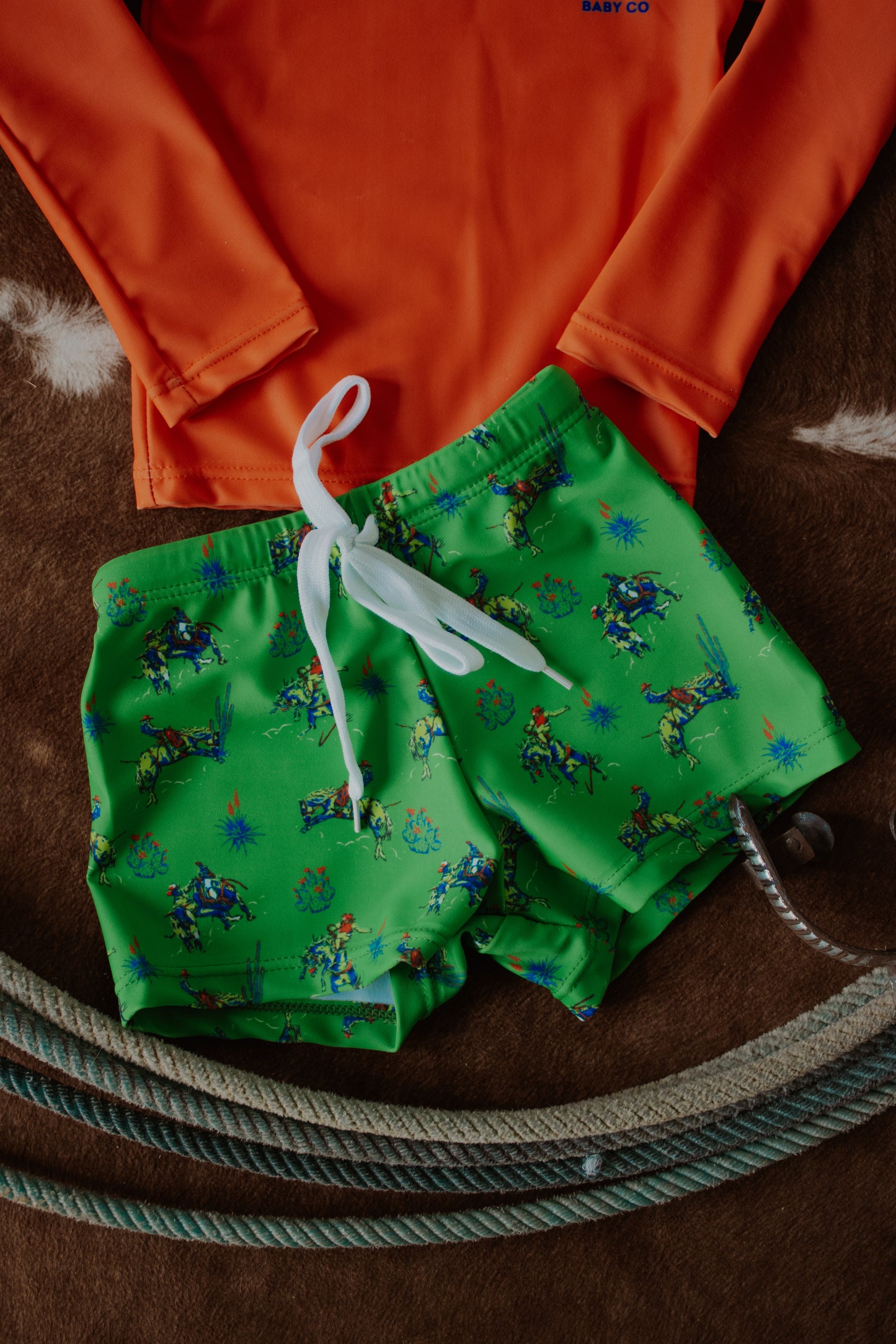 Neon Western Swimsuit