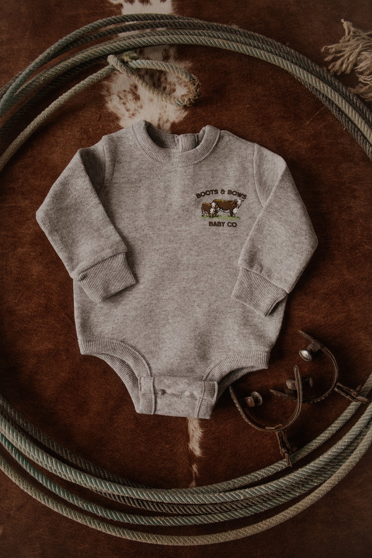 Little But Mighty Infant Fleece Crewneck Sweatshirt PREORDER - SHIPS IN 5 BUSINESS DAYS