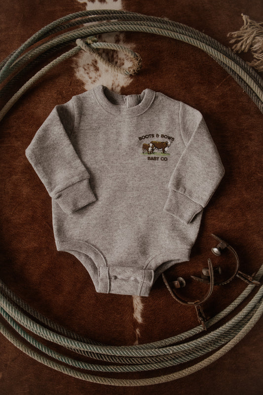 Little But Mighty Infant Fleece Crewneck Sweatshirt PREORDER - SHIPS IN 5 BUSINESS DAYS