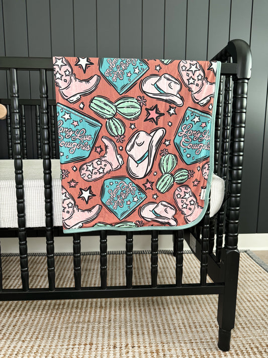 Long Live Cowgirls Blanket