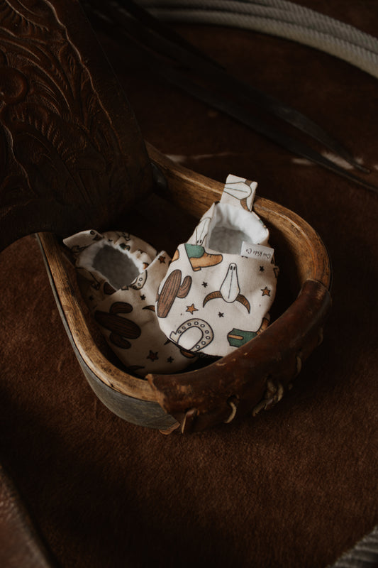Western Rodeo Baby Shoes