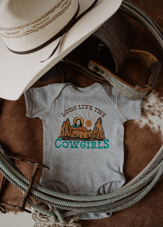 Long Live Cowgirls Onesie