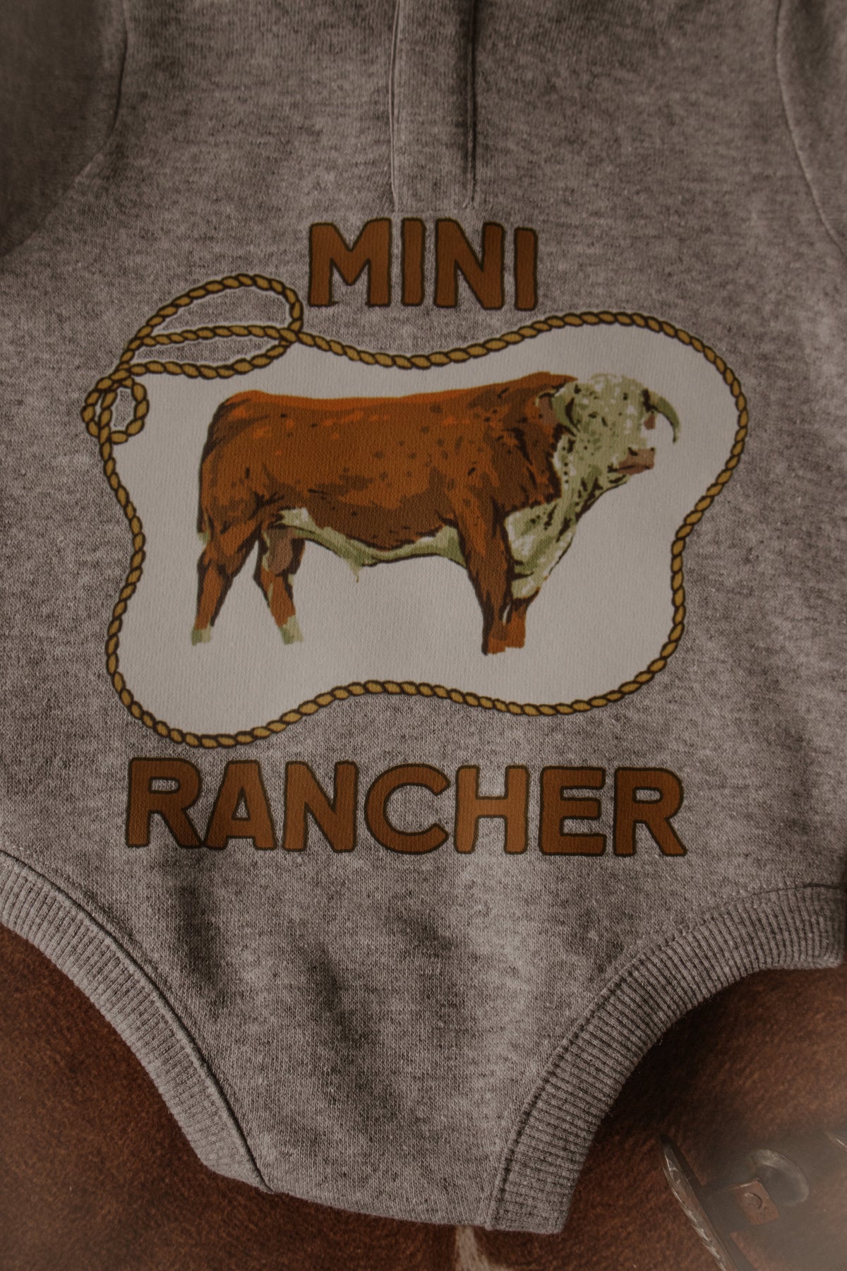 Mini Rancher Infant Fleece Crewneck Sweatshirt PREORDER - SHIPS IN 5 BUSINESS DAYS