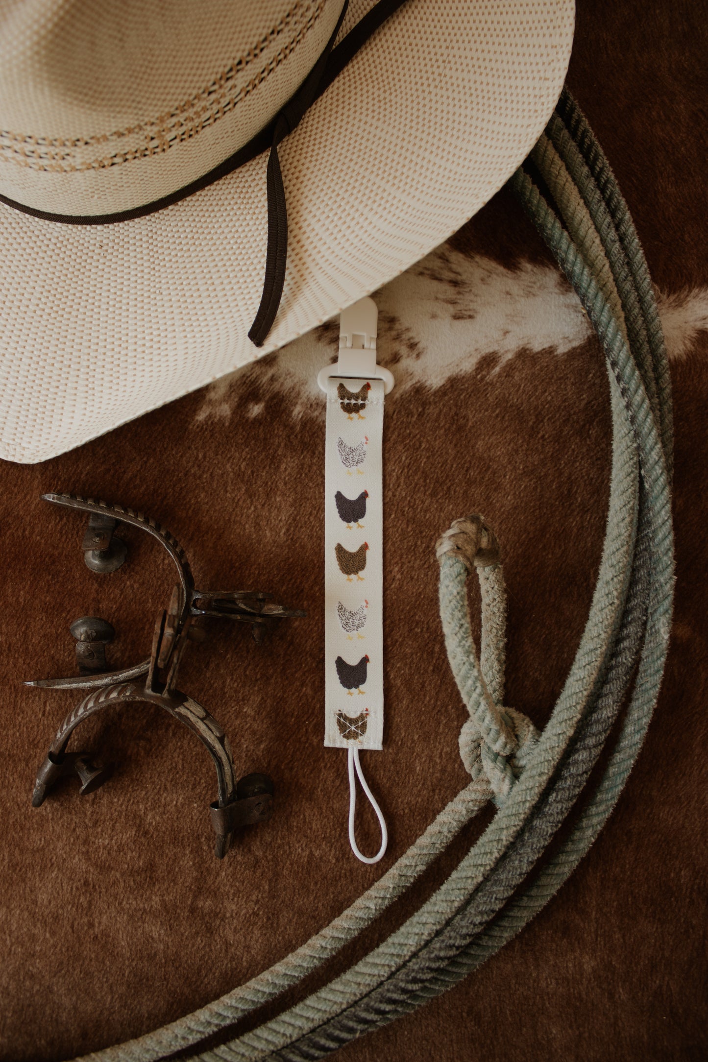 Backyard Chickens Paci Clip