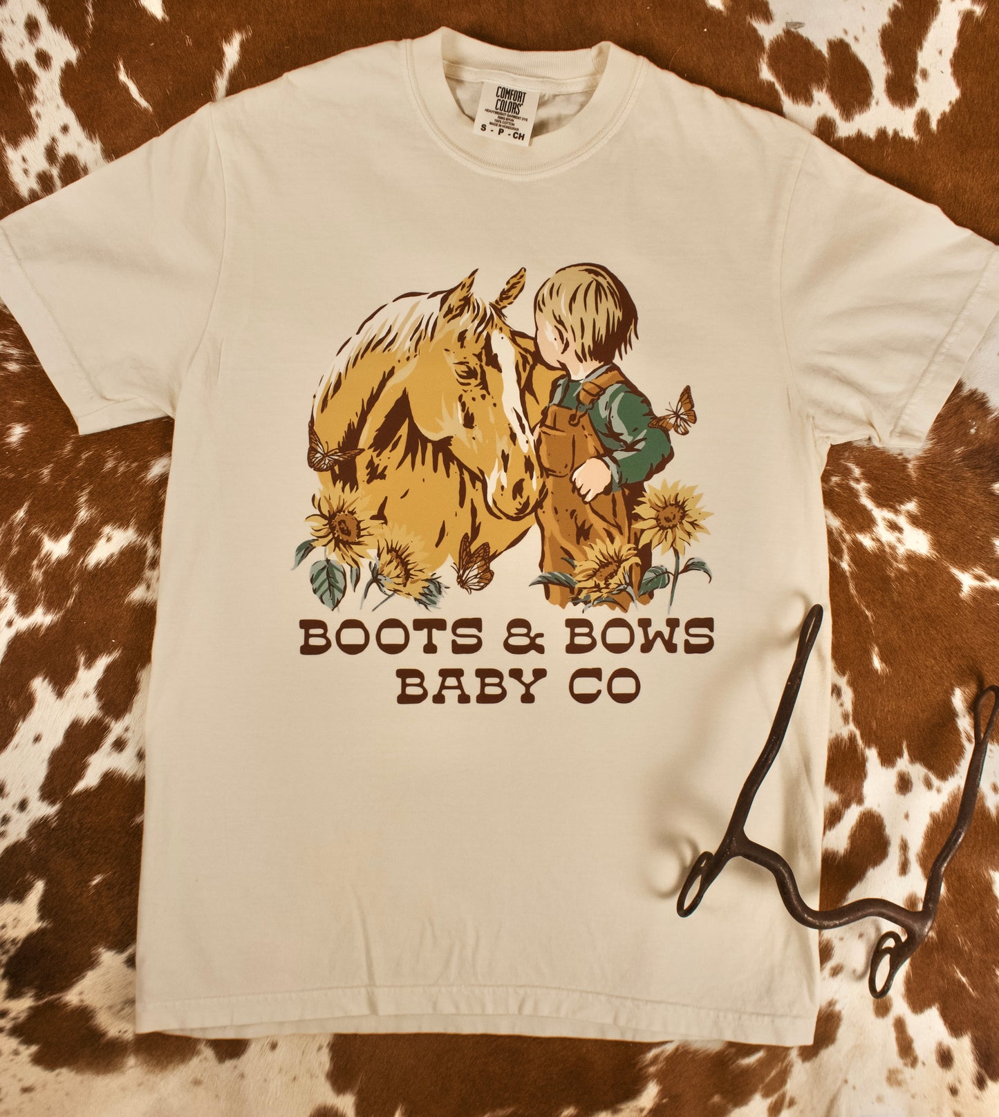 Boots & Bows Baby Co Adult Tee