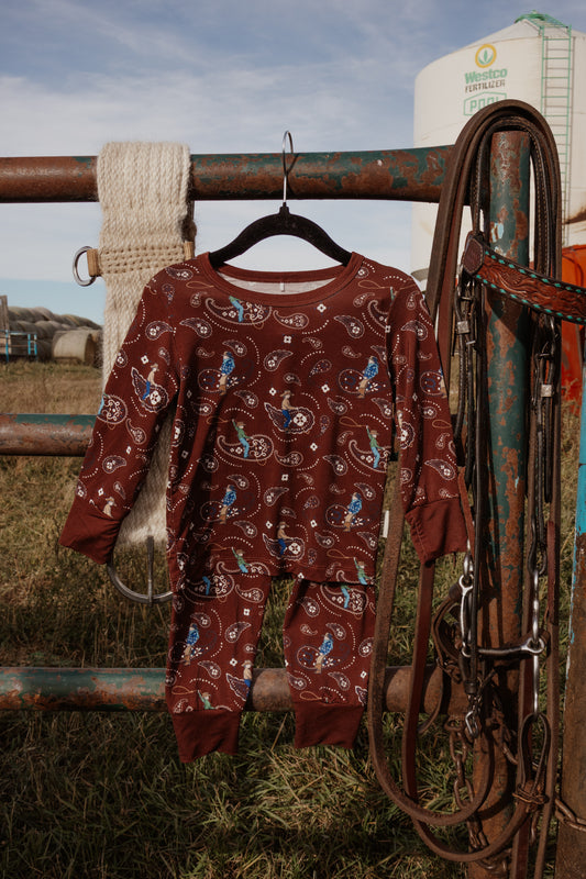 Roping The West Toddler Sleep Set