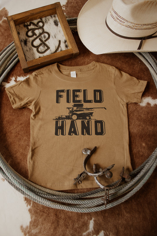 Field Hand Toddler Tee - Brown