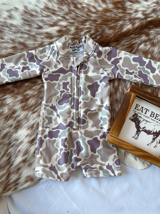 Duck Camo Swimsuit