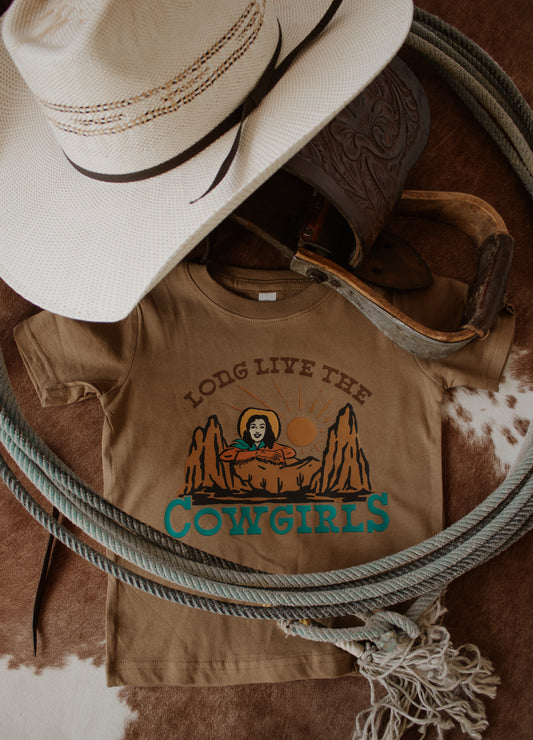 Long Live Cowgirls Toddler Tee