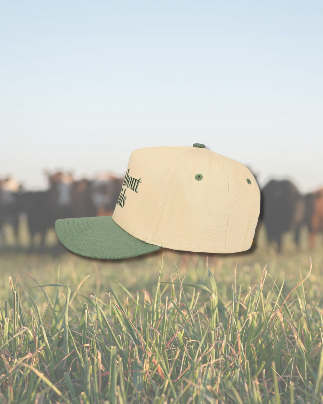Sage Sorry About My Kids Embroidered SnapBack Trucker Hat
