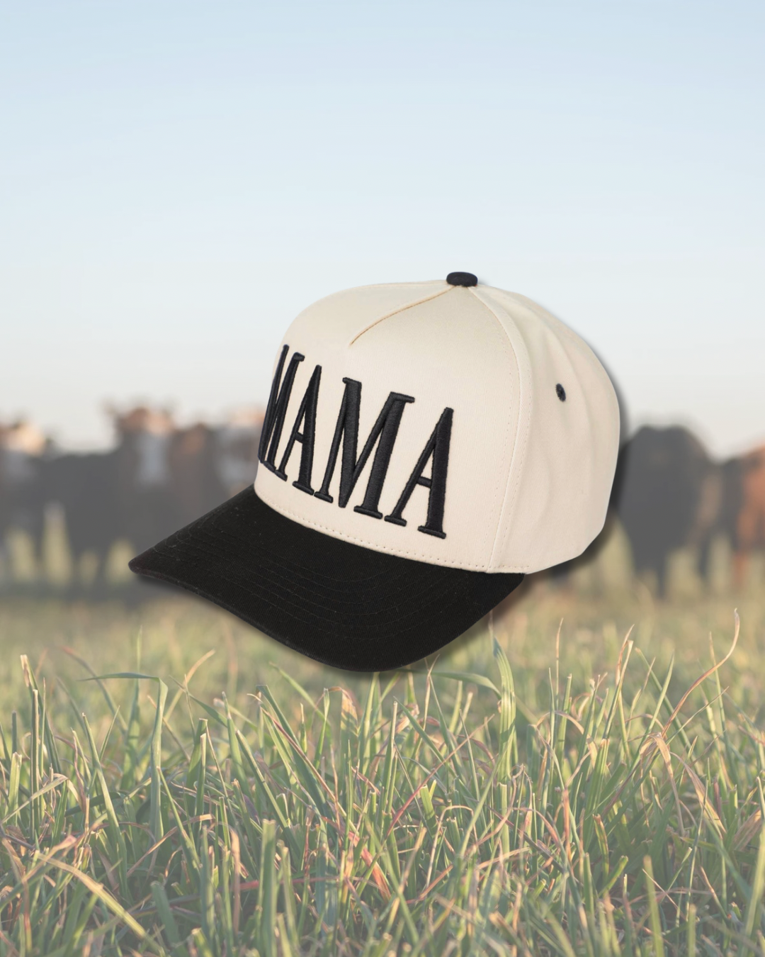 Black Mama Embroidered SnapBack Trucker Hat