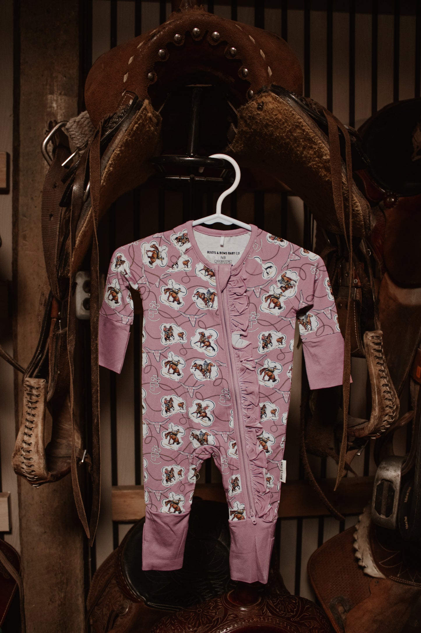 Roped & Branded Dusty Mauve