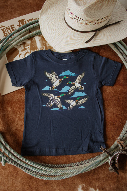 Ducks Navy Toddler Tee