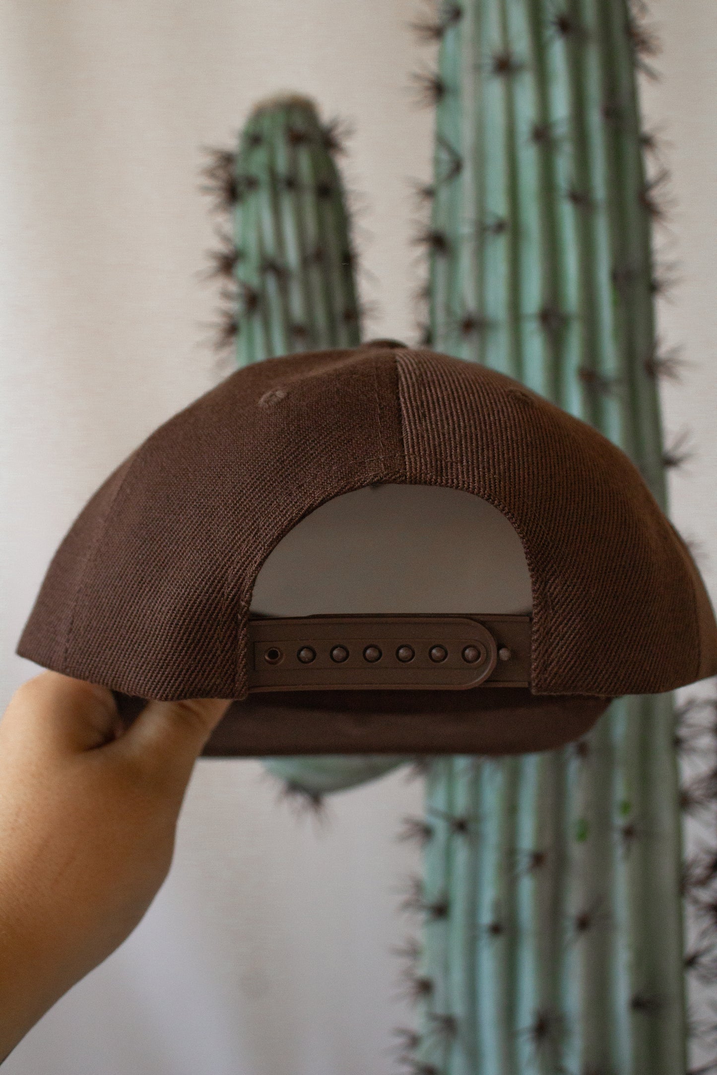 New to the Herd - Brown Snapback Hat