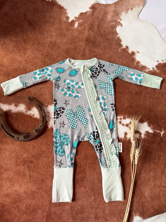 Turquoise Bows