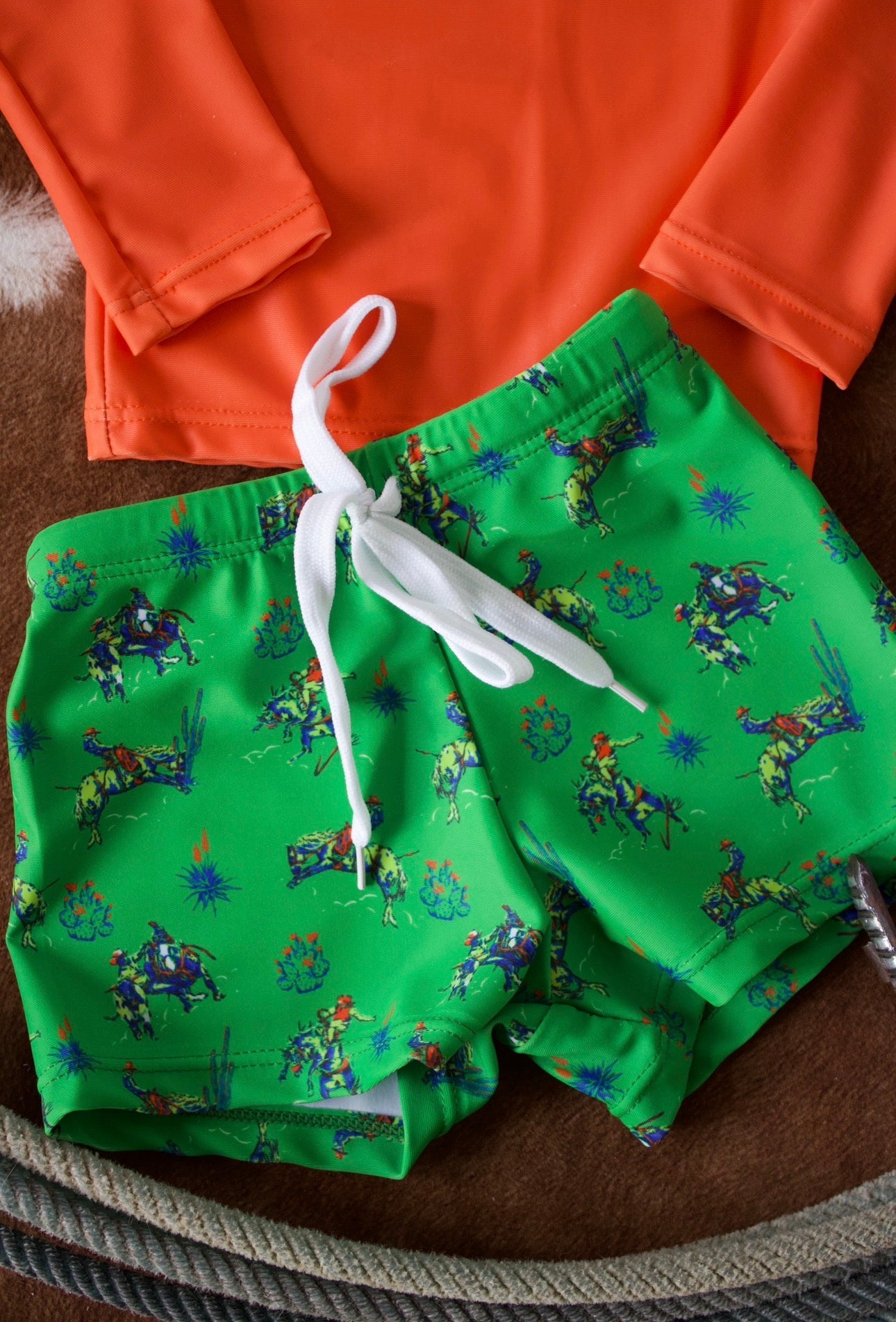 Neon Western Swimsuit